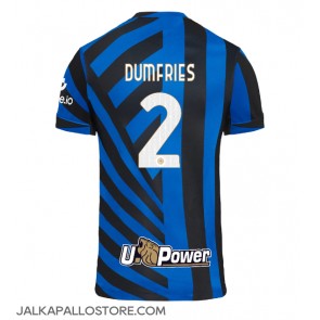 Inter Milan Denzel Dumfries #2 Kotipaita 2024-25 Lyhythihainen